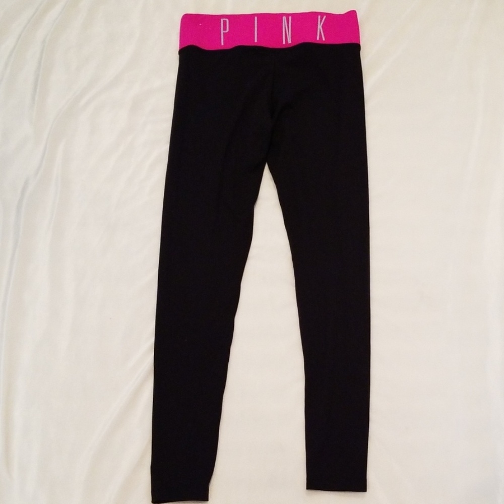Pink vs "PINK" Full-length Leggings X-Small  Nwot